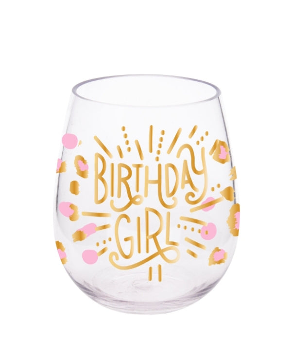 Birthday Girl Glass