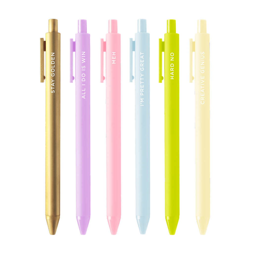 Pastel Gel Pen Set